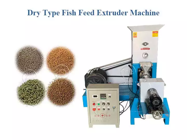 extrudeuse d'aliments pour poissons de type sec