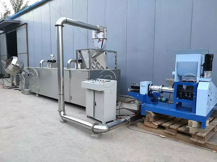 Fish feed production line