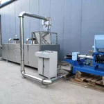 floating fish feed processing line